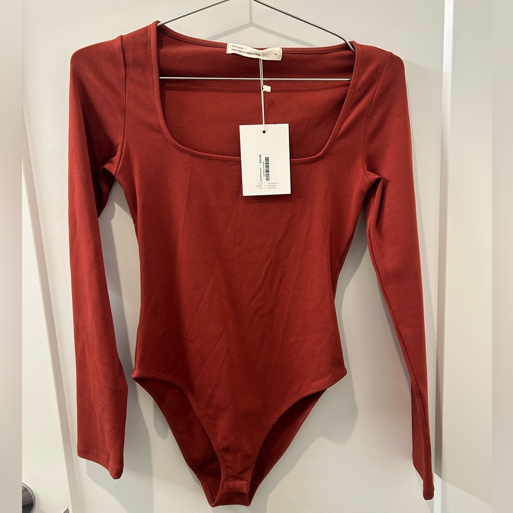 NWT Square Neck Bodysuit Sz Small